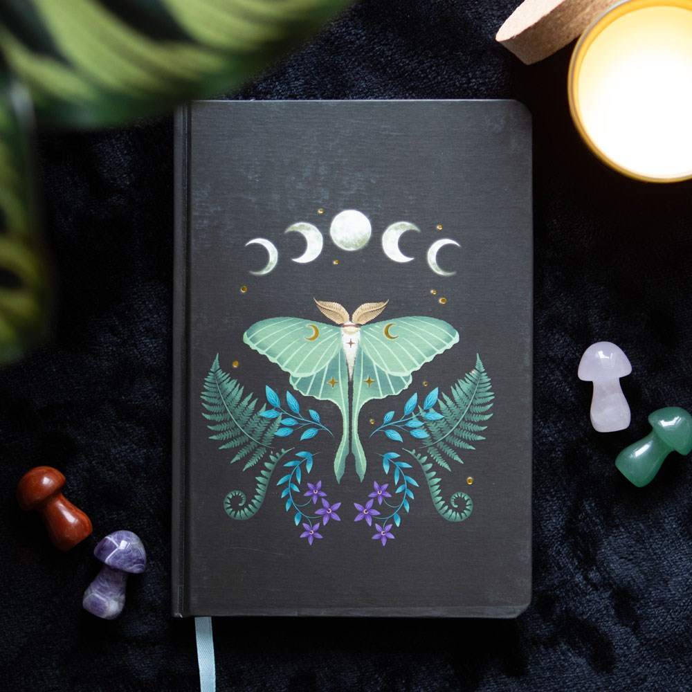 Something Different - Luna Moth A5 Notitieboek - Multicolours